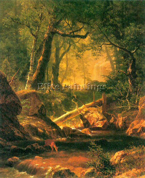 BIERSTADT WHITE MOUNTAINS NEW HAMPSHIRE 2 ARTIST PAINTING REPRODUCTION HANDMADE