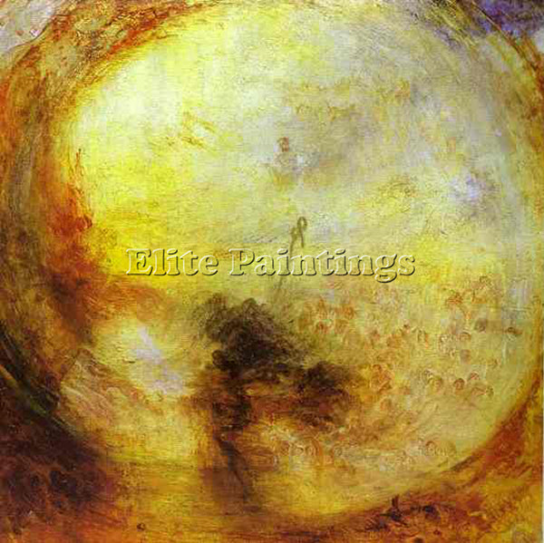 WILLIAM TURNER LIGHT AND COLOU ARTIST PAINTING REPRODUCTION HANDMADE OIL CANVAS