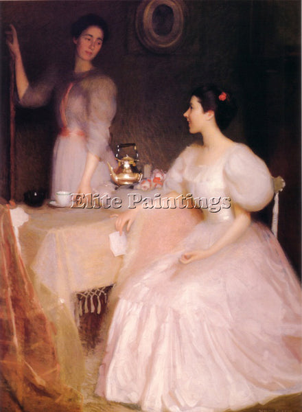 WILLIAM MCGREGOR PAXTON MOLLIE SCOTT AND DOROTHY TAY 1895 ARTIST PAINTING CANVAS
