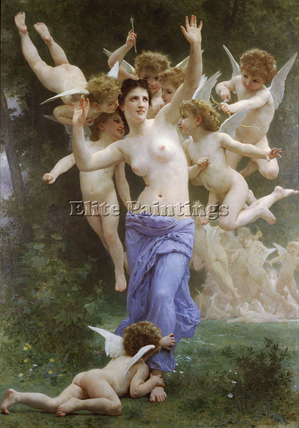 WILLIAM-ADOLPHE BOUGUEREAU LE GUEPIER ARTIST PAINTING REPRODUCTION HANDMADE OIL