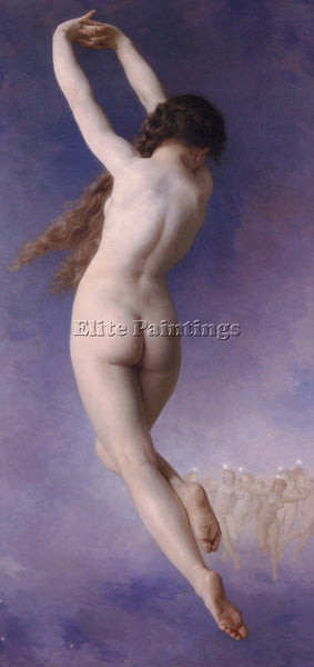 WILLIAM-ADOLPHE BOUGUEREAU LETOILE PERDUE ARTIST PAINTING REPRODUCTION HANDMADE