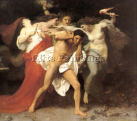 WILLIAM-ADOLPHE BOUGUEREAU ORESTES PURSUED BY THE FURIES ARTIST PAINTING CANVAS