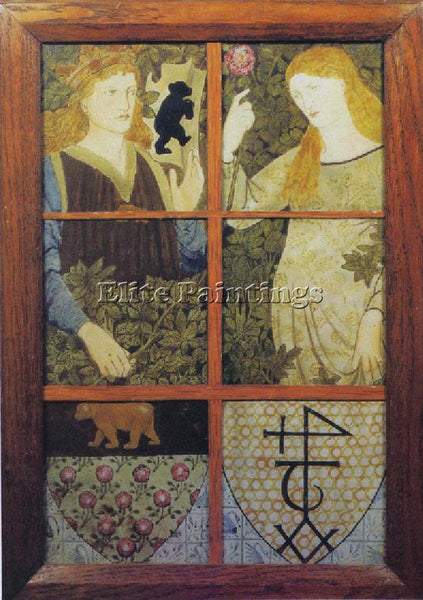 WILLIAM MORRIS  A ARTIST PAINTING REPRODUCTION HANDMADE CANVAS REPRO WALL DECO
