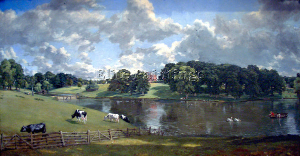 CONSTABLE WIVENHOE PARK ARTIST PAINTING REPRODUCTION HANDMADE CANVAS REPRO WALL