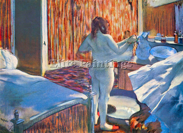 DEGAS WOMEN AT THE TOILET 3 ARTIST PAINTING REPRODUCTION HANDMADE OIL CANVAS ART
