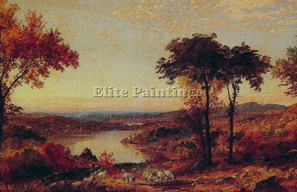 JASPER FRANCIS CROPSEY WYOMING VALLEY PENNSYLVANIA ARTIST PAINTING REPRODUCTION