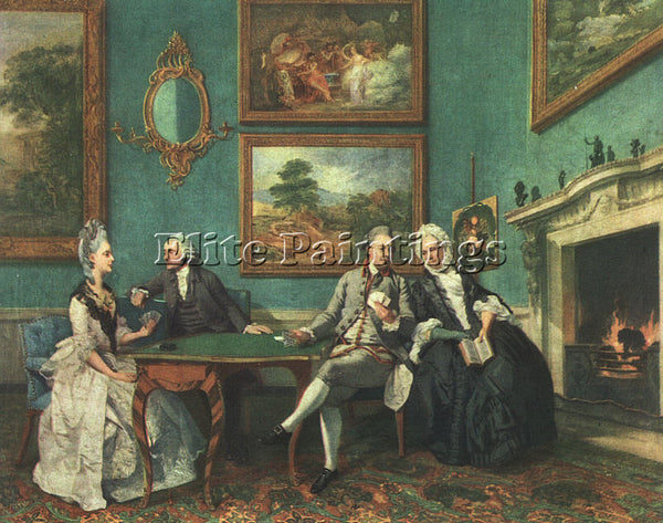 ZOFFANY JEWISH BORN IN FRANKFURT PRACTICED MAINLY IN ENGLAND APPROX 1734 1810