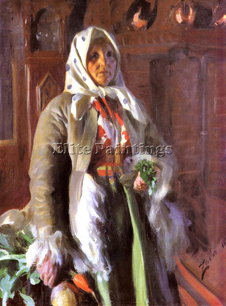 ANDERS ZORN MONA ARTIST PAINTING REPRODUCTION HANDMADE OIL CANVAS REPRO WALL ART