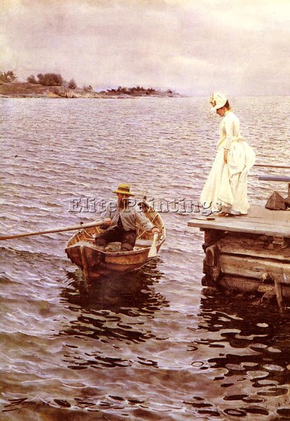 ANDERS ZORN SOMMARNOJE ARTIST PAINTING REPRODUCTION HANDMADE CANVAS REPRO WALL