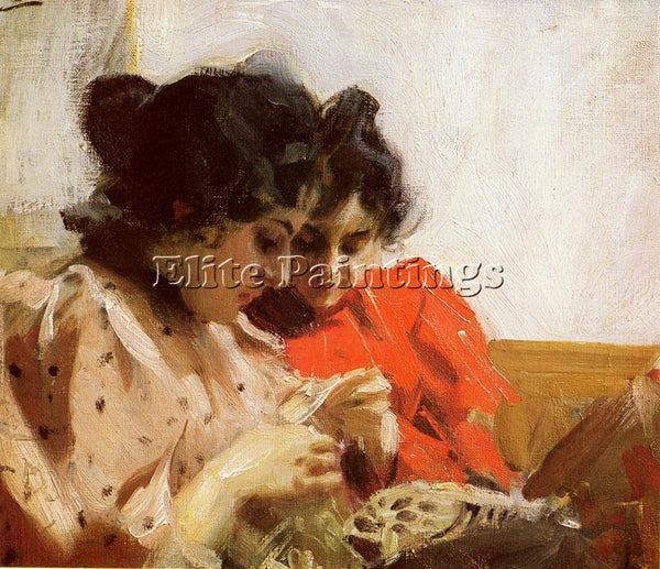 ANDERS ZORN SPETSSOM ARTIST PAINTING REPRODUCTION HANDMADE OIL CANVAS REPRO WALL