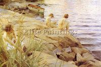 ANDERS ZORN UTE ARTIST PAINTING REPRODUCTION HANDMADE CANVAS REPRO WALL  DECO
