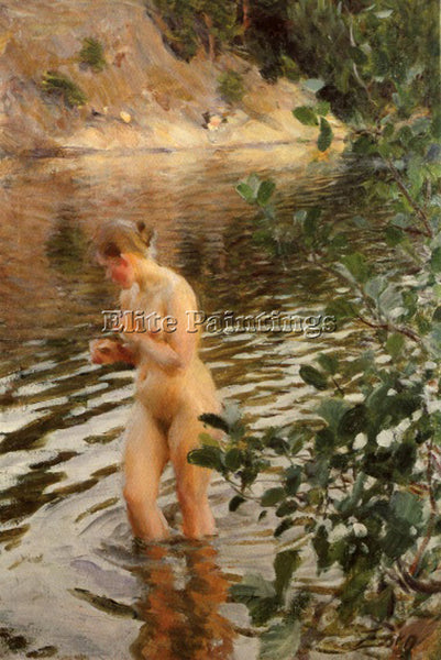 ANDERS ZORN FRILEUSE ARTIST PAINTING REPRODUCTION HANDMADE OIL CANVAS REPRO WALL