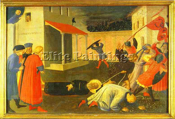 BEATO ANGELICO ANG2 ARTIST PAINTING REPRODUCTION HANDMADE CANVAS REPRO WALL DECO