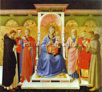 BEATO ANGELICO ANG7 ARTIST PAINTING REPRODUCTION HANDMADE CANVAS REPRO WALL DECO