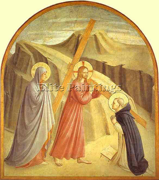 BEATO ANGELICO ANG29 ARTIST PAINTING REPRODUCTION HANDMADE OIL CANVAS REPRO WALL