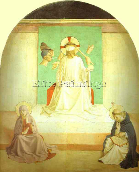 BEATO ANGELICO ANG30 ARTIST PAINTING REPRODUCTION HANDMADE OIL CANVAS REPRO WALL