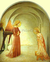BEATO ANGELICO ANG31 ARTIST PAINTING REPRODUCTION HANDMADE OIL CANVAS REPRO WALL