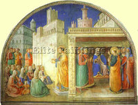 BEATO ANGELICO ANG46 ARTIST PAINTING REPRODUCTION HANDMADE OIL CANVAS REPRO WALL