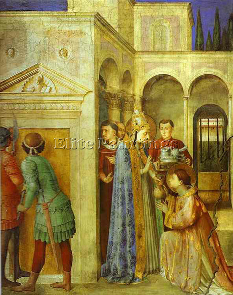 BEATO ANGELICO ANG47 ARTIST PAINTING REPRODUCTION HANDMADE OIL CANVAS REPRO WALL