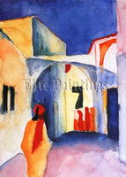 FAMOUS PAINTINGS VIEW ALLEY HI ARTIST PAINTING REPRODUCTION HANDMADE OIL CANVAS