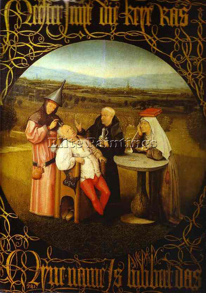 HIERONYMUS BOSCH BOSCH7 ARTIST PAINTING REPRODUCTION HANDMADE CANVAS REPRO WALL