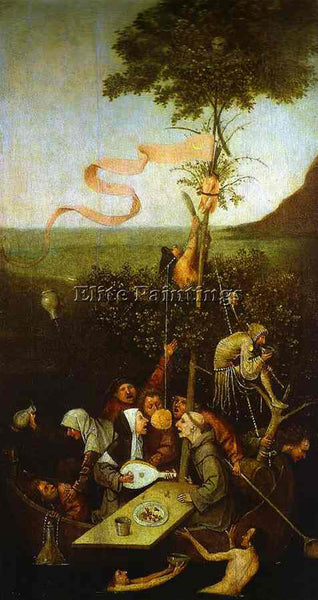 HIERONYMUS BOSCH BOSCH8 ARTIST PAINTING REPRODUCTION HANDMADE CANVAS REPRO WALL