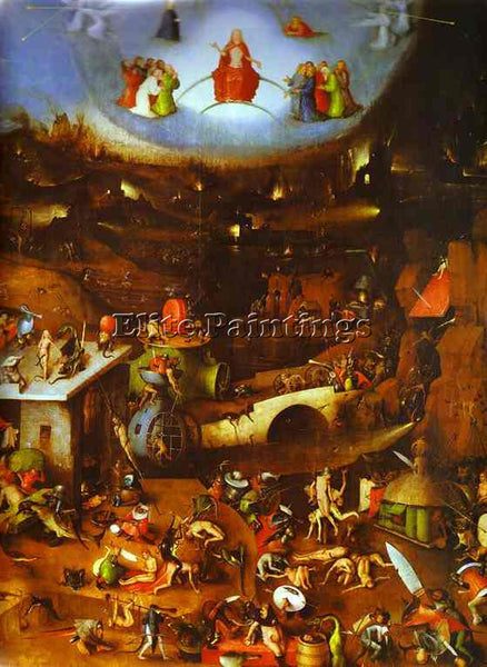 HIERONYMUS BOSCH BOSCH15 ARTIST PAINTING REPRODUCTION HANDMADE CANVAS REPRO WALL