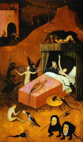 HIERONYMUS BOSCH BOSCH22 ARTIST PAINTING REPRODUCTION HANDMADE CANVAS REPRO WALL