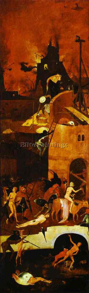 HIERONYMUS BOSCH BOSCH25 ARTIST PAINTING REPRODUCTION HANDMADE CANVAS REPRO WALL