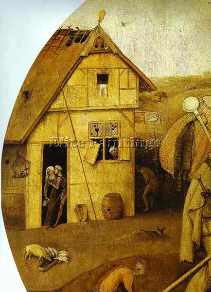 HIERONYMUS BOSCH BOSCH33 ARTIST PAINTING REPRODUCTION HANDMADE CANVAS REPRO WALL