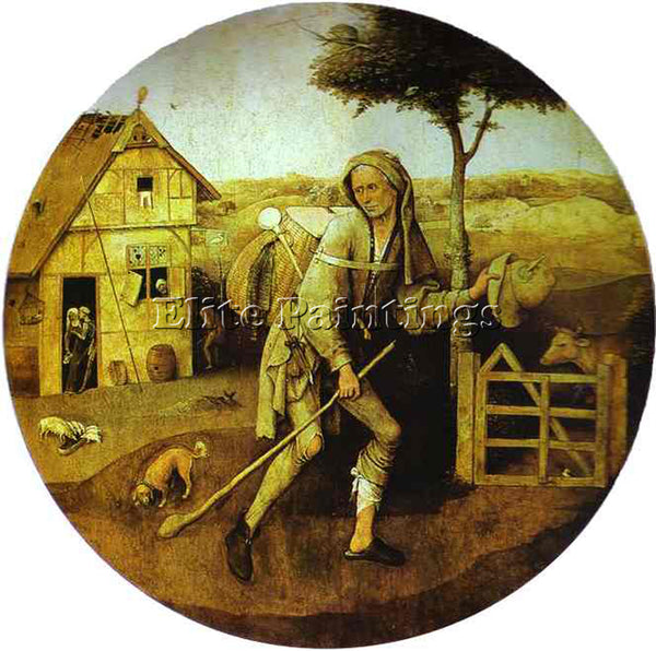 HIERONYMUS BOSCH BOSCH34 ARTIST PAINTING REPRODUCTION HANDMADE CANVAS REPRO WALL