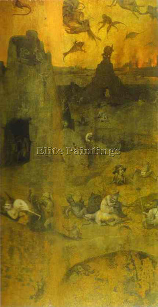 HIERONYMUS BOSCH BOSCH35 ARTIST PAINTING REPRODUCTION HANDMADE CANVAS REPRO WALL