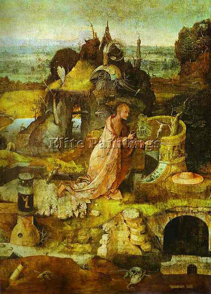 HIERONYMUS BOSCH BOSCH46 ARTIST PAINTING REPRODUCTION HANDMADE CANVAS REPRO WALL
