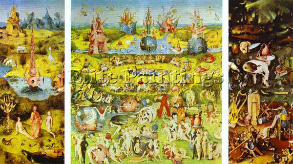 HIERONYMUS BOSCH BOSCH50 ARTIST PAINTING REPRODUCTION HANDMADE CANVAS REPRO WALL