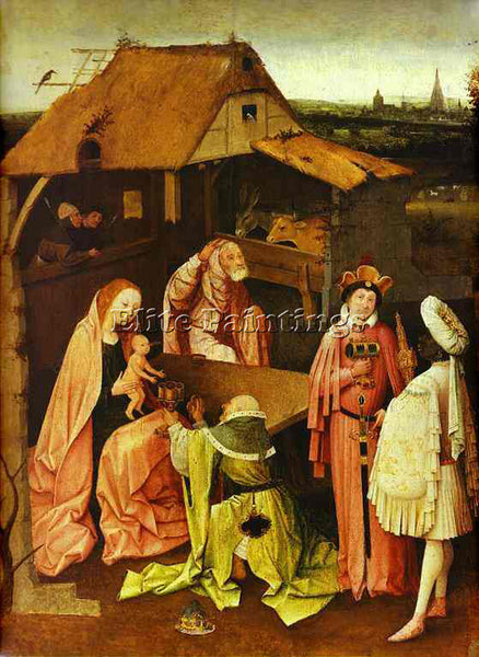HIERONYMUS BOSCH BOSCH57 ARTIST PAINTING REPRODUCTION HANDMADE CANVAS REPRO WALL
