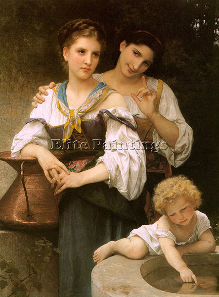 WILLIAM-ADOLPHE BOUGUEREAU BOUG3 ARTIST PAINTING REPRODUCTION HANDMADE OIL REPRO