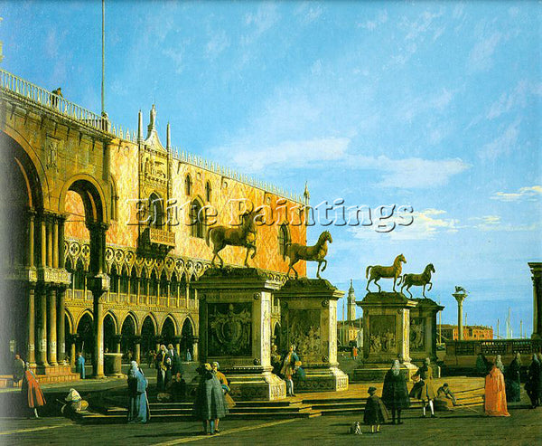CANALETTO CANA3 ARTIST PAINTING REPRODUCTION HANDMADE CANVAS REPRO WALL  DECO