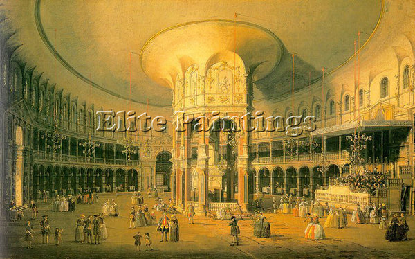 CANALETTO CANA7 ARTIST PAINTING REPRODUCTION HANDMADE CANVAS REPRO WALL  DECO