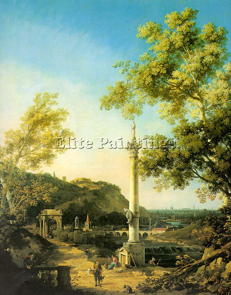CANALETTO CANA8 ARTIST PAINTING REPRODUCTION HANDMADE CANVAS REPRO WALL  DECO