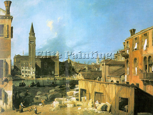 CANALETTO CANA11 ARTIST PAINTING REPRODUCTION HANDMADE OIL CANVAS REPRO WALL ART