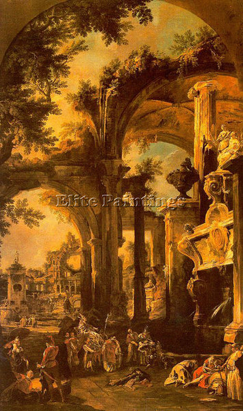 CANALETTO CANA14 ARTIST PAINTING REPRODUCTION HANDMADE OIL CANVAS REPRO WALL ART