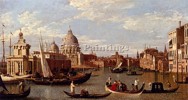 CANALETTO  VENICE ARTIST PAINTING REPRODUCTION HANDMADE CANVAS REPRO WALL DECO