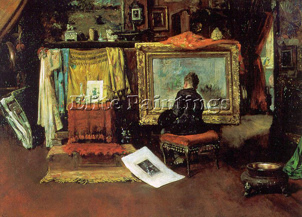 WILLIAM MERRITT CHASE CHAS7 ARTIST PAINTING REPRODUCTION HANDMADE OIL CANVAS ART