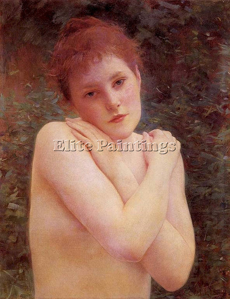 FRENCH COLLIN RAPHAEL NUDE ARTIST PAINTING REPRODUCTION HANDMADE OIL CANVAS DECO