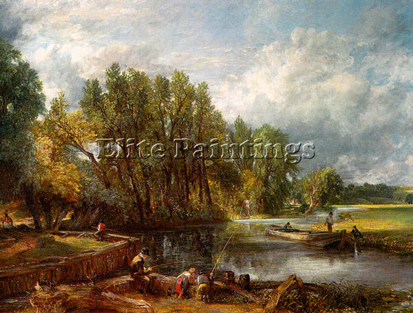 JOHN CONSTABLE CONST10 ARTIST PAINTING REPRODUCTION HANDMADE CANVAS REPRO WALL