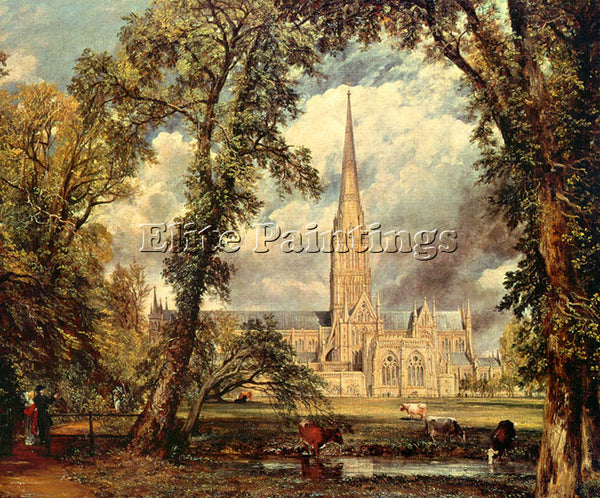 JOHN CONSTABLE CONST11 ARTIST PAINTING REPRODUCTION HANDMADE CANVAS REPRO WALL