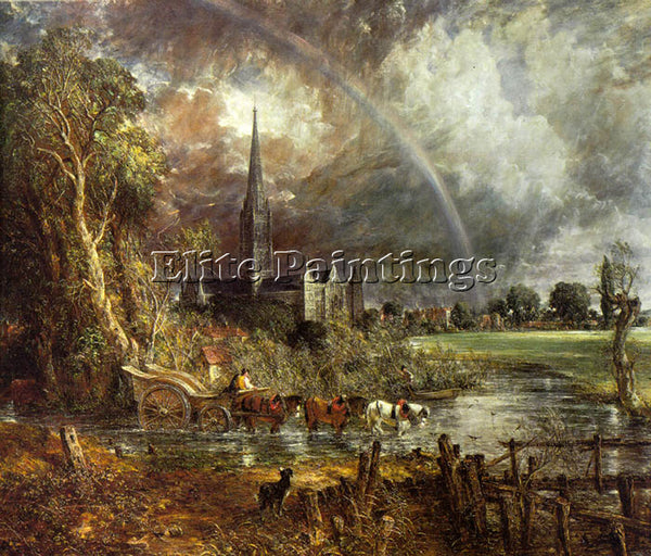 JOHN CONSTABLE CONST18 ARTIST PAINTING REPRODUCTION HANDMADE CANVAS REPRO WALL