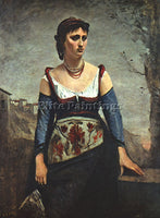 CAMILLE COROT COR15 ARTIST PAINTING REPRODUCTION HANDMADE CANVAS REPRO WALL DECO