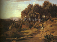 CAMILLE COROT COR16 ARTIST PAINTING REPRODUCTION HANDMADE CANVAS REPRO WALL DECO