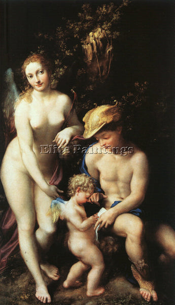 CORREGGIO CORR1 ARTIST PAINTING REPRODUCTION HANDMADE CANVAS REPRO WALL  DECO
